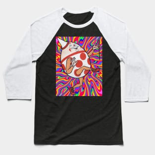 Psychedelic Humpty Dumpty Baseball T-Shirt